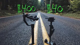 cheap stabilizer vs gimbal