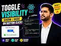 Toggle Visibility in React