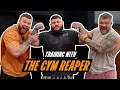 Download Lagu De sterkste broers ter wereld nemen het op tegen Gym Reaper! 🔥 Log \u0026 Bench Press-sessie