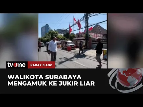 Walikota Surabaya Naik Pitam saat Tertibkan Jukir Liar