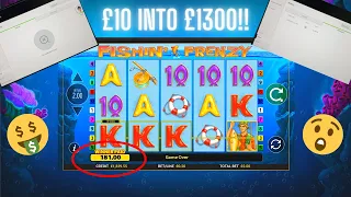 How I turned 10 of free credit into 1300 real money - FISHING FRENZY ONLINE SLOT MACHINE