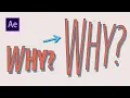 Stretchy Text in After Effects