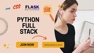 Python Full Stack Developer Course HTML CSS JS Python Flask EduArn LMS