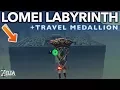 EASILY Beat Lomei Labyrinth Get Barbarian Helm Travel Medallion in Breath of the Wild