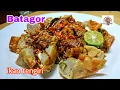Batagor Ikan Tengiri Terdebest. Udah Dingin Tetep Empuk. Plus Resep Saus Kacang Super Lekoh.