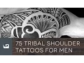 75 Tribal Shoulder Tattoos For Men
