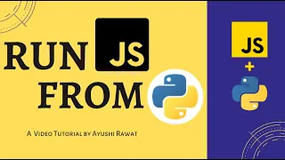 Run Javascript from Python Js2Py Python project Easy Tutorial