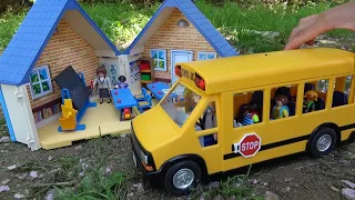 덤프트럭 소방차 장난감으로 직업 체험 놀이 Dump Truck Toys