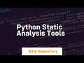 python static analysis tools