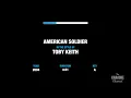 American Soldier in the Style of "Toby Keith" with lyrics (no lead vocal)