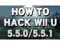 2017 How to HACK WiiU 5 5 1 - Kernel Exploit Loadiine English Tutorial