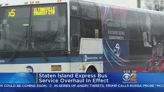 Staten Island Express Bus Service Overhaul In Effect