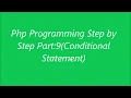 Php Programming Conditional Statement Tutorial Bangla