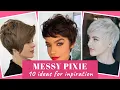 Messy Pixie Cut - A Stylish Short Hairstyle For Tousled Look