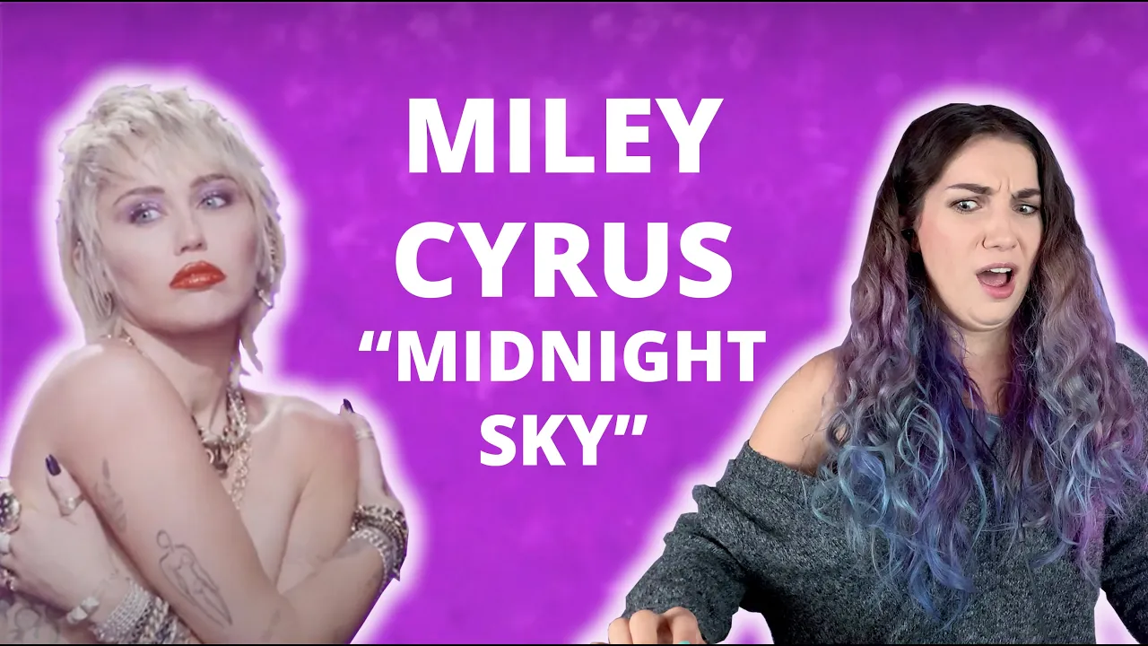 Miley Cyrus jest OMG - 'Midnight Sky' reakcja