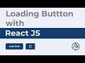 Loading Button With A Spinner In React React JS Tutorial Arslan Farooq