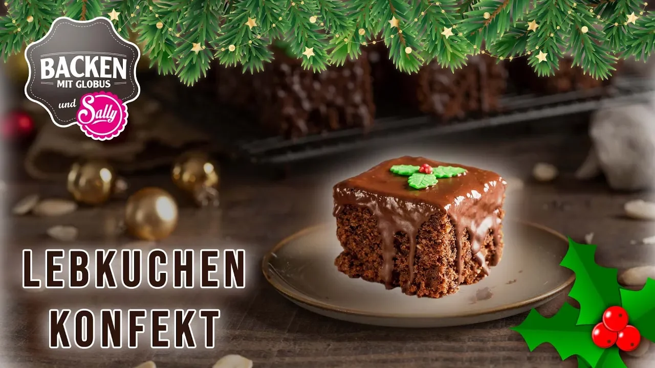 Lebkuchen nach Omas Rezept - gleich weich nach dem Backen. 