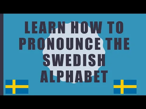 Download MP3 Learn how to pronounce the Swedish alphabet – With IPA-symbols