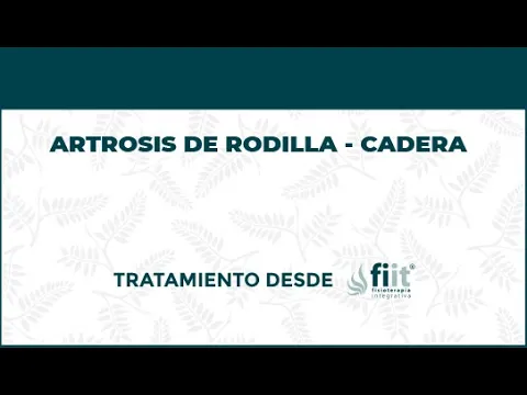 Artrosis de Cadera y Rodilla. Tratamiento de Fisioterapia - FisioClinics Madrid