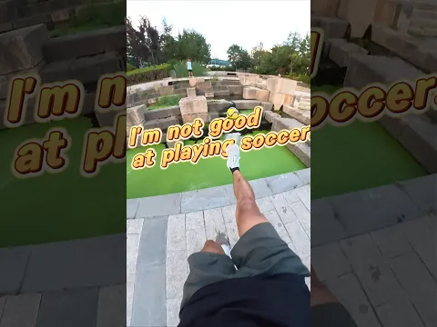 I'm not good at playing soccer.#pov #parkour #shorts #extreme #funny #sports