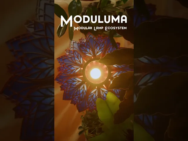 Moduluma - Organic Lampshade 2 Colors video thumbnail