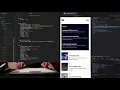 ASMR Programming - Mobile Sliding Menu on Basic HTML CSS Website No Talking