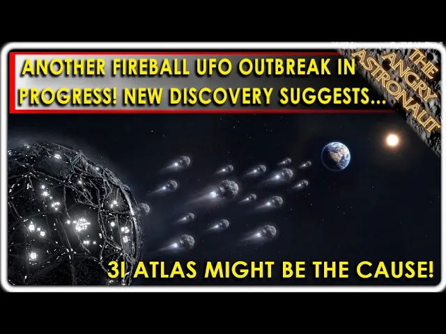Another Fireball UAP Outbreak!  New 3I Atlas discovery reveals a bizarre possibility!