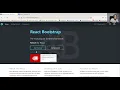 ReactJS React-bootstrap Installation