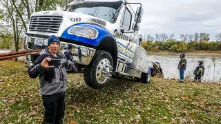 EXTREME Recovery!.. FOUND TRUCK UNDERWATER in River!