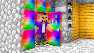 Encontré UNA PUERTA de AVARITIA SECRETA en Minecraft!