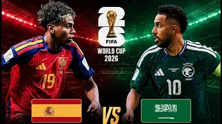 ملخص المواجهة الأخيرة بين السعودية واسبانيا!! يااا ساتر 🔥🔥
