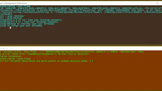 Compiling Objective C code from git bash