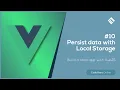 Persisting Data with Local Storage