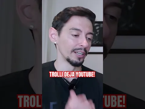 TROLLI DEJA YOUTUBE! 😭 #shorts