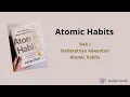 Download Lagu 1  Dahsyatnya kekuatan atomic habits | Atomic habits -  James clear (Audiobook Indonesia full)