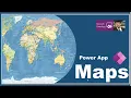 map in power app power app maps