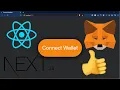 HOW TO ADD METAMASK WEB3 CONNECT WALLET BUTTON TO REACT JS NEXT JS