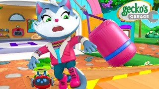 Kat's Plane Race! | Gecko's Garage 🚚 | Cartoons For Kids | Toddler Fun Learning