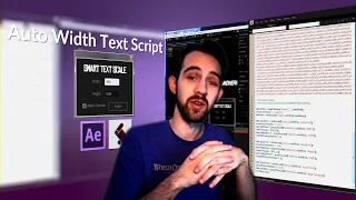 After Effects Scripting Tutorial Auto Width Text Script
