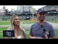 INTERVIEW Wyndham Clark and Emily Tanner at Tigers game ahead of Rocket Classic talk US Open win