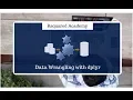Data Wrangling in R with dplyr - Overview of Case Study Data