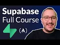 Learn Supabase Firebase Alternative - Full Tutorial for Beginners