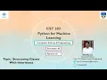 KTU CS283 Python for Machine Learning