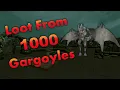 Loot From 1000 Gargoyles RuneScape 3
