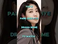 Top 5 park shin hye korean actress drama to watch #shorts