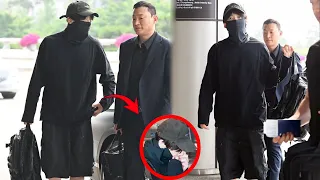  jungkook leaves for japan one mysterious detail at gimpo airport shocks army 