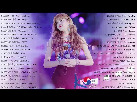 Download MP3 50 KPOP 2020 BLACKPINK, BTS, EXO, iKON, MOMOLAND, ATEEZ, ZICO, BOL4, TWICE, IU, GOT7