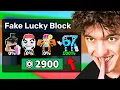 I Secretly Cheated in an ADMIN Lucky Block Race!