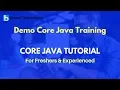 Demo Core Java Training Core Java Tutorial For Beginners