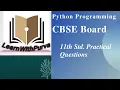 Input a Welcome message and display it CBSE Board 11th Std Python Programming